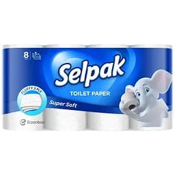 Туалетний папір Selpak 3 шари 8 рулонів (8690530204515)