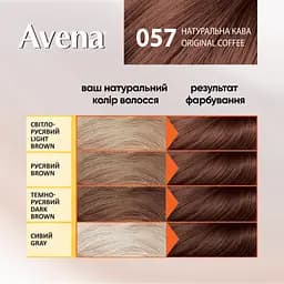 Cтійка крем-фарба для волосся Avena Rich Color натуральна кава 57 138 мл - мініатюра 4