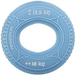 Еспандер кістьовий PowerPlay силіконовий PP-4330 Hand Grip Loops Light 13.5-18 кг Блакитний (PP_4330_Blue_(13.5-18kg))