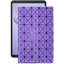 Чохол StatusCASE з екошкіри для планшету Samsung Galaxy Tab A 8.4 2020 Фіолетовий ромб