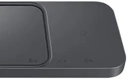 Зарядний пристрій бездротовий Samsung Wireless Charger Duo EP-P5400 з кабелем (with TA) (EP-P5400TBRG) чорн - мініатюра 3