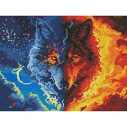 Алмазна мозаїка Вовк RDBS7026, 30х40 см
