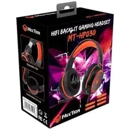 Ігрові навушники з мікрофоном Meetion Gaming Backlit HiFi MT-HP030 usb  - мініатюра 2