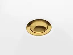 Ванна акрилова окремостояча Corsan Salna 170x72 + злив-перелив gold E026XLGL Золотий - мініатюра 4