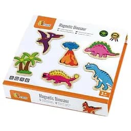 Развивающая игрушка Viga Toys Динозавры 20 шт магнитные фигурки (50289)