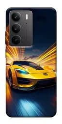 Чохол Demsky Yellow Porsche для Realme C75