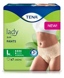 Урологічні труси для жінок Tena Lady Slim Pants Normal Large, 7 шт. - мініатюра 2