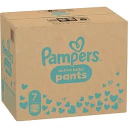 Упаковка підгузків-трусиків Pampers Active Baby Pants Розмір 7 (15+ кг) 228 шт. (114 шт. х 2 шт.) - мініатюра 3