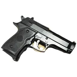 Іграшковий металевий пістолет із кулями в коробці ZM21