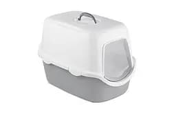 Stefanplast Cathy - Закритий туалет для котів сірий