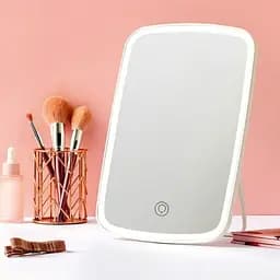 Дзеркало для макіяжу з підсвічуванням LED Makeup Mirror NV505 - мініатюра 5