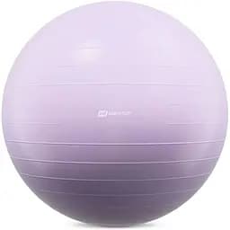 Фітбол Hop-Sport 85 см бузковий + насос