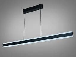 Люстра подвесная LED Diasha черная 58 Вт 10 м²