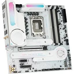 Материнська плата Maxsun LGA1700, iCraft B760M CROSS, B760, 4xDDR5, Int.Video(CPU), 4xSATA3, 1xPCI-E 16x 5.0, 1xPCI-E 4x 3.0, 1xPCI-E 1x, 3xM.2 4.0, RTL8125B, 4xUSB3.2/4xUSB2.0, 1xUSB TypeC 3.2, DP/HDMI, WiFi 6E+BT5.3, 14phase, ARGB,MicroATX(MS-iCraft B760M CROSS - мініатюра 4