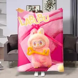 Плед 3D Лабубу №6 31256 135х160 см
