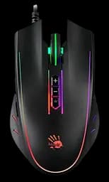 Мышь A4Tech Q81 Bloody Neon XGlide Curve RGB Black