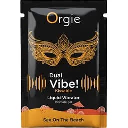 Капли для клитора Orgie Dual Vibe коктейль Секс на пляже возбуждающие 1 мл