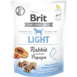 Функціональні ласощі для собак Brit Care Light кролик з папаєю 150 г