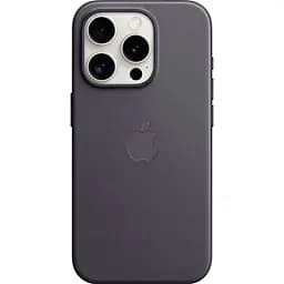 Чехол FineWoven Case with MagSafe для Apple iPhone 15 Pro Black AAA [94478]
