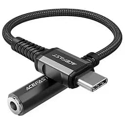 Аудио кабель Aux Acefast C1-07 (Type-C to AUX 3.5mm) (1m)