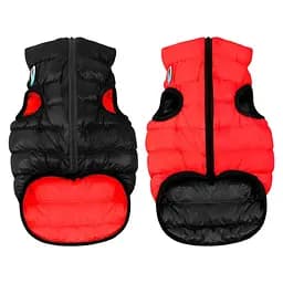 Курточка для собак AiryVest двостороння, XS25, червоно-чорна