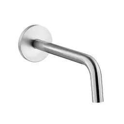 Излив для ванны Paffoni 12 см steel ZBOC140ST, Нержавеющая сталь