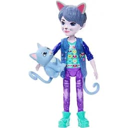 Лялька Enchantimals Glam party Котик Коул (HNT59) - мініатюра 2
