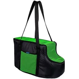 Сумка-переноска для котів і собак Barksi розмір M 45х25х25 см чорна