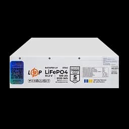 Акумулятор LP LiFePO4 51,2V - 100 Ah (5120Wh) (BMS JK 100A/50А) RM RS485/CAN WH - мініатюра 6