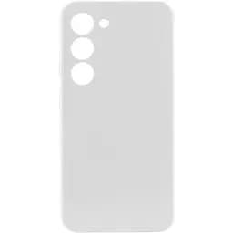 Чохол Lakshmi Silicone Cover Full Camera (AAA) для Samsung Galaxy S22 Білий / White