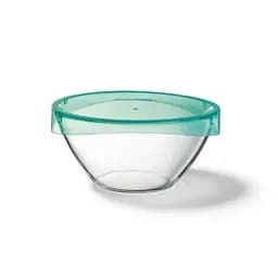 Контейнер салатник Luminarc Keep'N'Box скляний круглий з кришкою 2.6 л 23 см (P3671)
