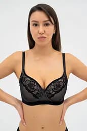 Бюстгальтер формування Spacer VIOLETTA 016 77 02 Effetto Lingerie чорний 80D