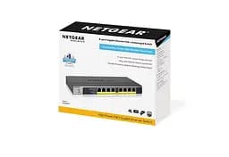 Комутатор GS108PP 8xGE PoE, 123Вт, Некерований NETGEAR teh0018184 - мініатюра 10