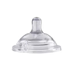 Соска силіконова Chicco Natural Feeling, для каш, 6м +, 2 шт. (81057.20) - мініатюра 3