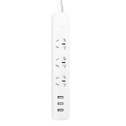 Подовжувач Aigo Power Strip 3 розетки 3 USB 2 m White AC0331ZN