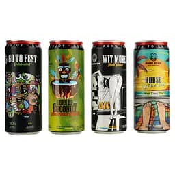 Набір пива Mikki Brew Party Time 4.9-8.5% 3.96 л (12 шт. x 0.33 л) - мініатюра 4