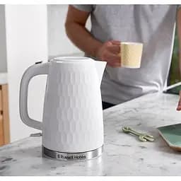 Електрочайник Russell Hobbs Honeycomb 1.7 л білий (26050-70) - мініатюра 7