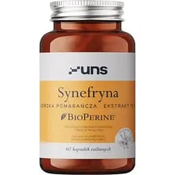 Синефрин з біоперином UNS Synefryna + Bioperine 60 капсул (100-81-6437276-20)
