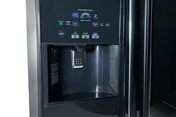 Холодильник SBS Hitachi R-S700GPUC2GBK 180х77х92см 2 двері Х-377 л М-212 л A++ NF Інвертор льодогенератор Чорний скло (R-S700GPUC2GBK) - мініатюра 6
