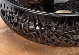Умивальник Rea Ise 42x42 black (REA-U6660), Глянцева - мініатюра 4
