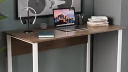 Комп'ютерний стіл Ferrum-decor Райан 75x140x60 чорний ДСП Білий 16мм (FRD-103691) - мініатюра 3