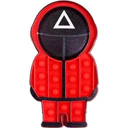 Іграшка-антистрес Pop It Гра в кальмара Наглядач Трикутник (С 50306)