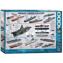 Пазл EuroGraphics История авианосцев 1000 эл. (6000-0129)