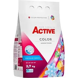 Порошок для прання Active Color з ароматом свіжості  2.7 кг