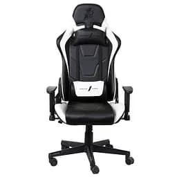 Ігрове крісло 1stPlayer FK2 Black White (FK2-BKWH)