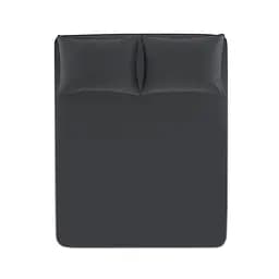 Простирадло на резинці з наволочками Penelope - Lia antrasit антрацит 200x200+50x70 (2)