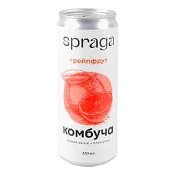 Напій Spraga Комбуча Грейпфрут слабогазований 330 мл - мініатюра 5