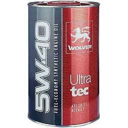 Олива моторна Wolver Ultratec 5W-40 505.01/502/505 API SN/CF 1 л (28683)