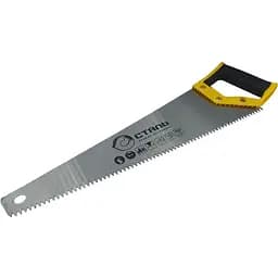 Ножівка по дереву Сталь великий зуб 450 мм (89452)