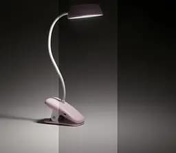Світильник настільний акумуляторний Philips кліпса Donutclip DSK201 PT 3W 40K P USB 02, рожевий (929003179607) - мініатюра 2